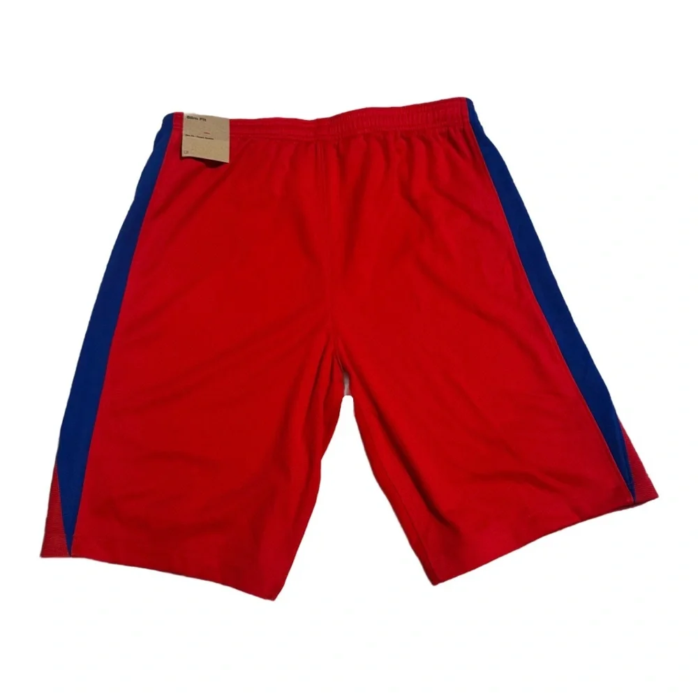 Nike Boys XL USA Soccer Gym Shorts Red Blue Athletic Dri-FIT Performance XL - Picture 2 of 7